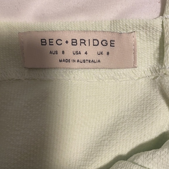 Bec & Bridge Sofie Midi Dress in Avocado - Picture 5 of 5